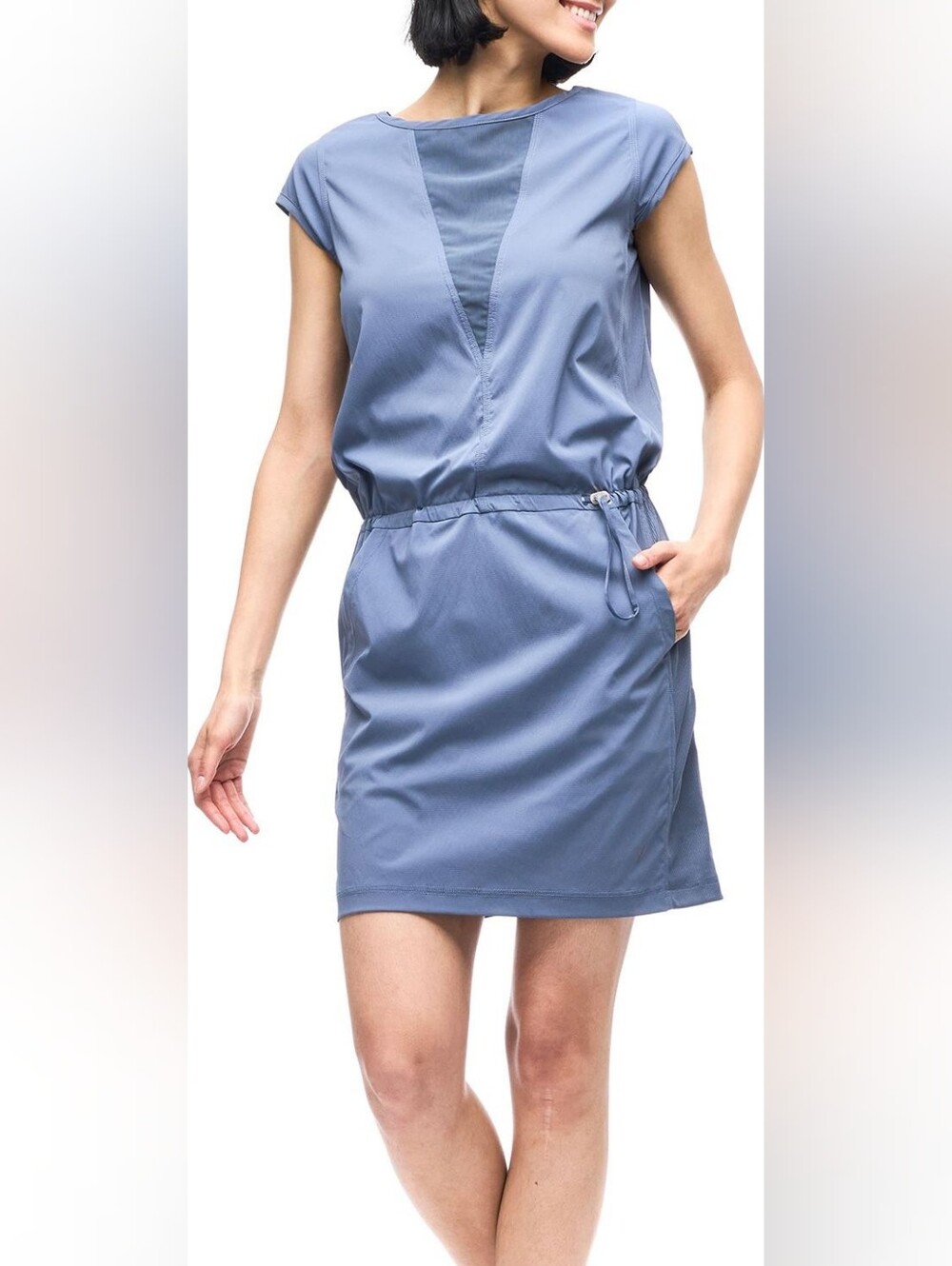 Indyeva Laco III Knee Length  lightweight Sleeveless Dress - Women's